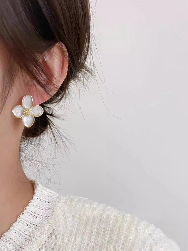 Flower Stud Earrings