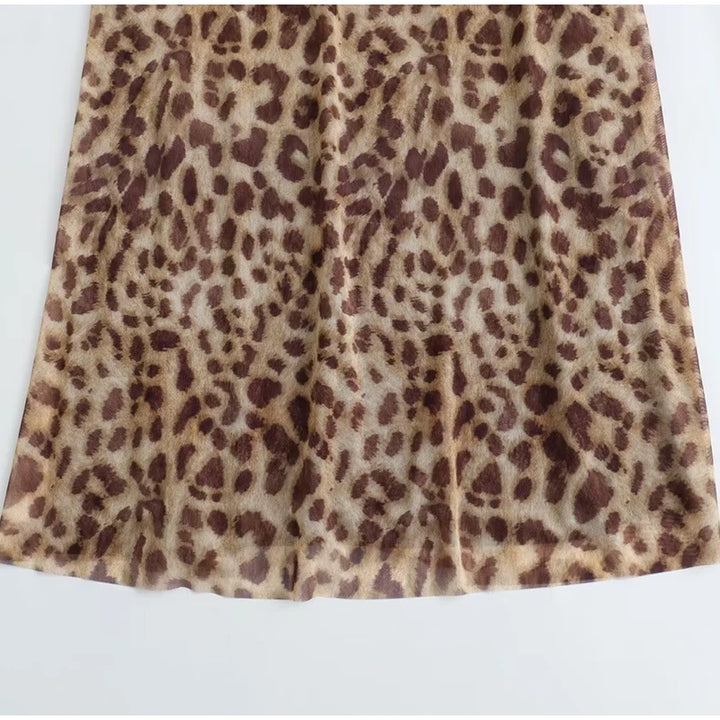 Lyra™ Animal Print Backless Dress